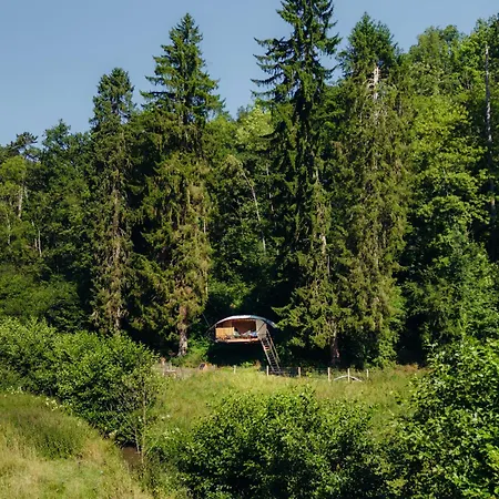 Lüks kamp alanı Les Nids Du Domaine Du Chateau De Pailhe *